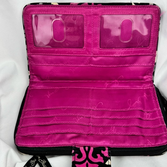 Vera Bradley Zip around Turn Lock Wallet - Northern Lights- Good Condition - Picture 11 of 16